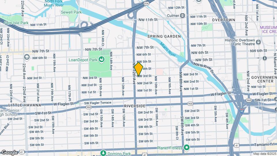 1152 NW 3rd St Map and Location Details