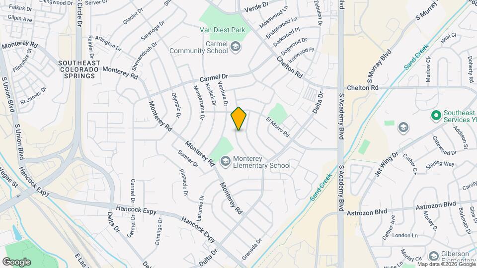 2123 Fernwood Dr Map and Location Details