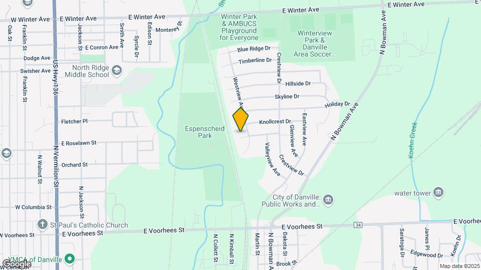 805 Southmoor Dr Map and Location Details