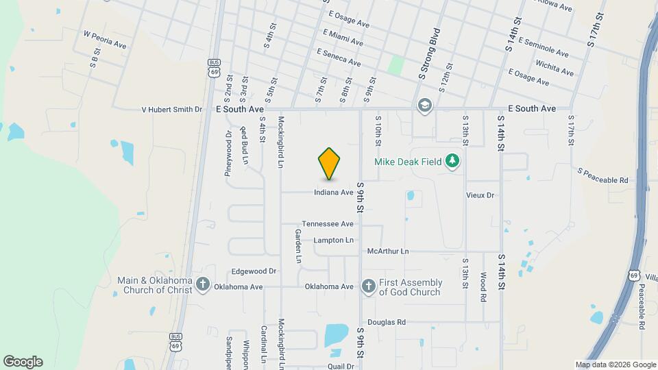 717 Indiana Ave Mapa y Detalles de la Ubicación