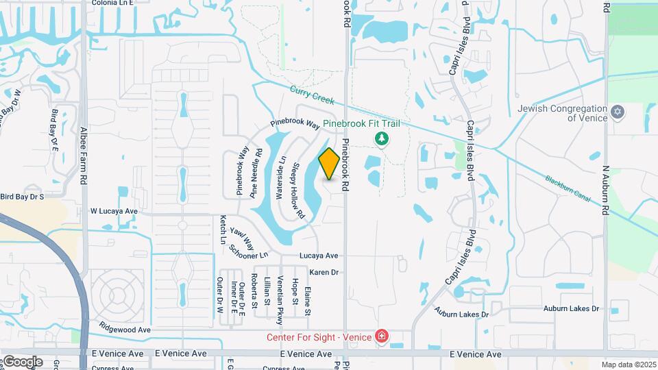 1406 Pine Lake Dr, Unit 6 Map and Location Details