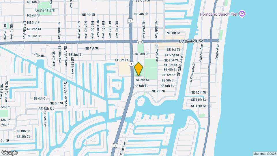 2195 SE 5th St Map and Location Details