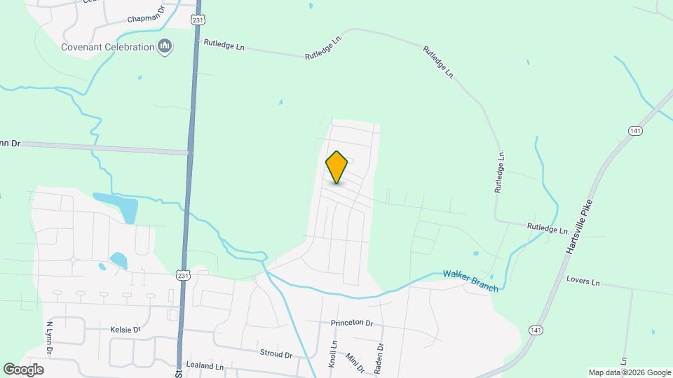 1406 Ashfield Pl Mapa y Detalles de la Ubicación