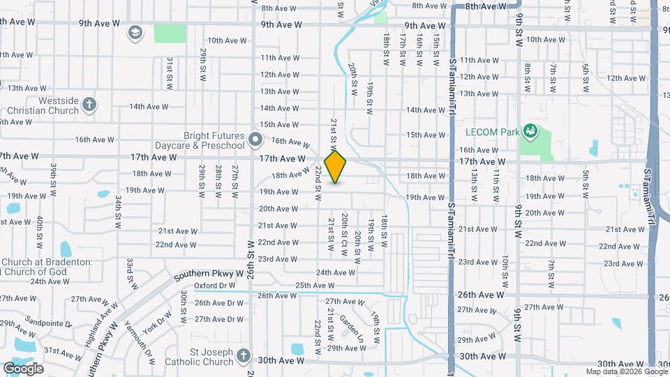 2038 19th Ave W Map and Location Details