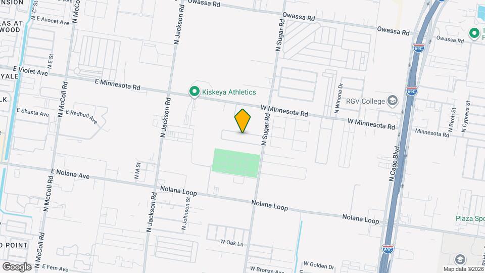 1307 W Fig Ave Mapa y Detalles de la Ubicación