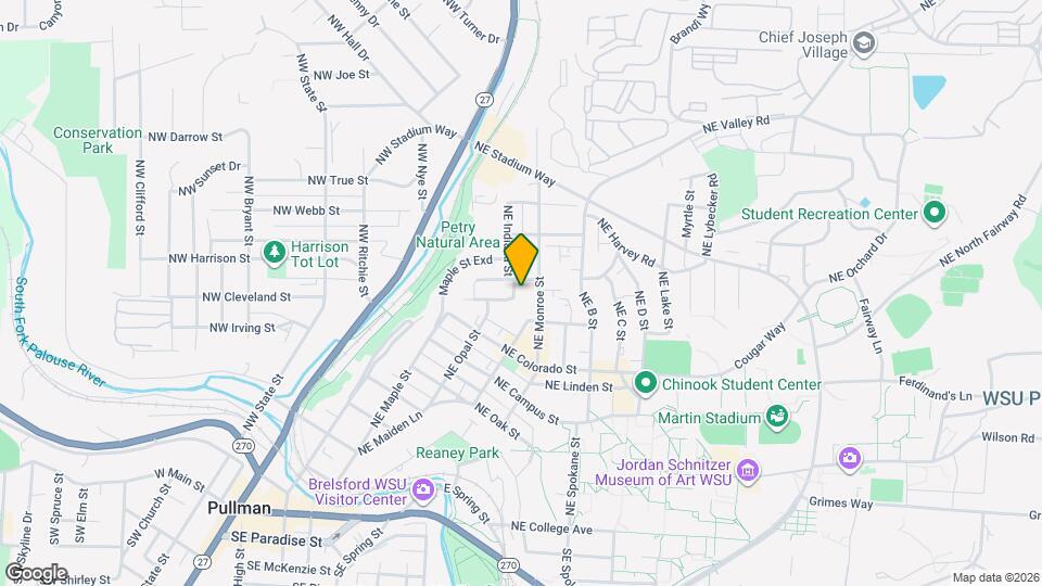 910 NE Indiana St Map and Location Details