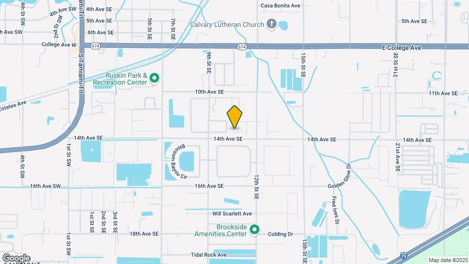 545 Bahia Beach Blvd Map and Location Details