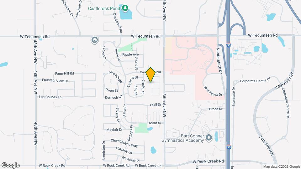 3100 Carnoustie Dr Map and Location Details