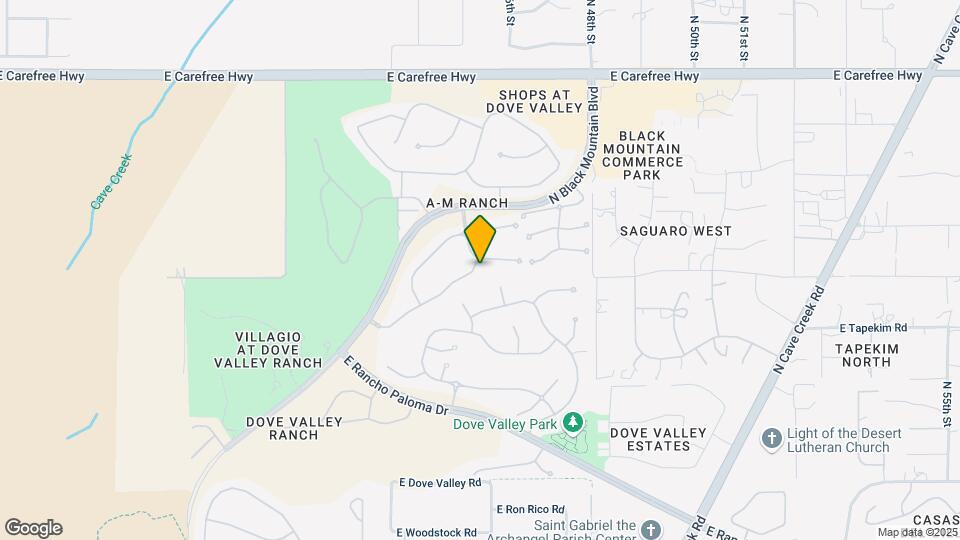4557 E Coyote Washington Dr Mapa y Detalles de la Ubicación