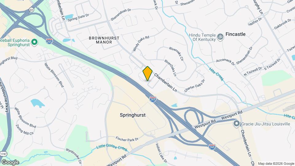 3746 Chamberlain Ct Mapa y Detalles de la Ubicación