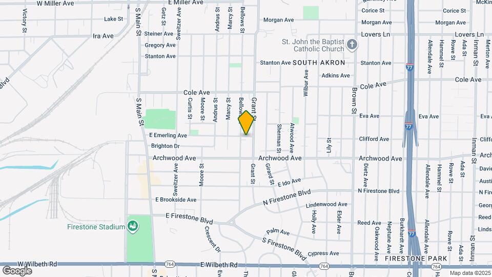 268 E Emerling Ave Mapa y Detalles de la Ubicación