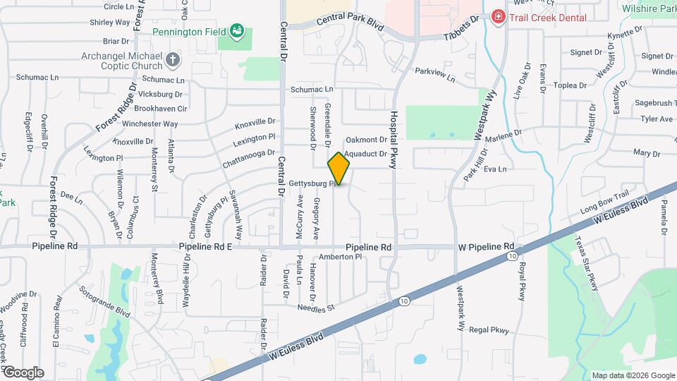 924 Prestwick St Map and Location Details