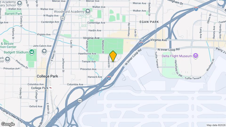 3657 Princeton Ave Map and Location Details