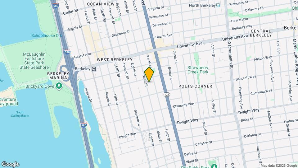 2217 9th St, Unit 1 Mapa y Detalles de la Ubicación