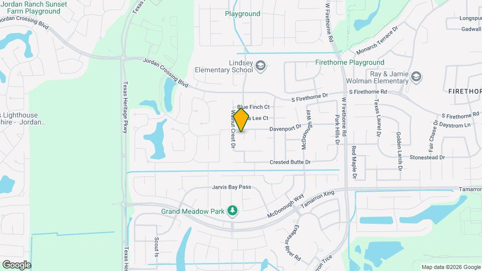 2810 Auburn Glade Ct Map and Location Details