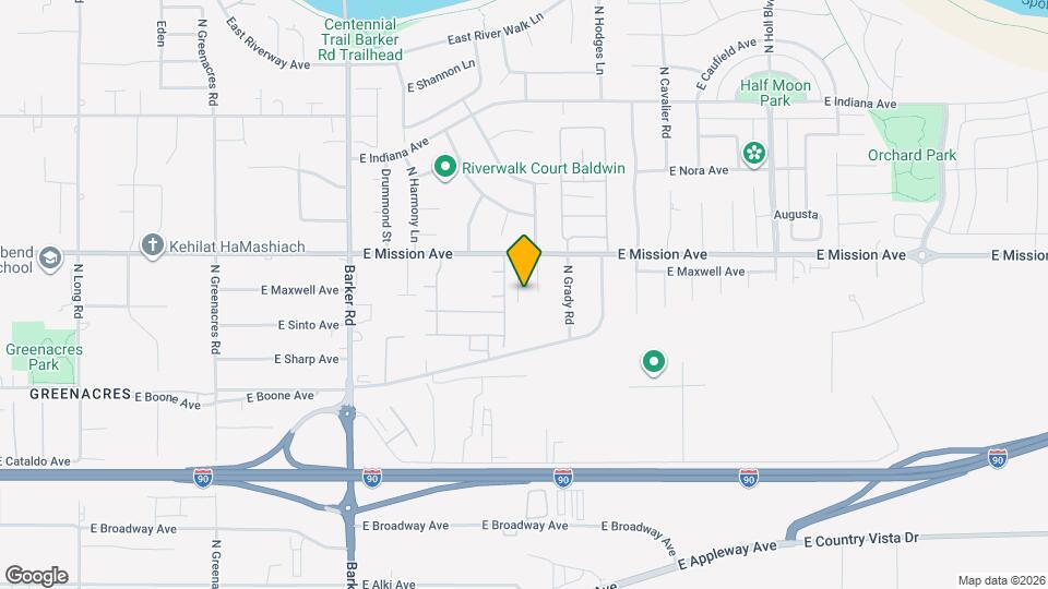 1420 N Michigan Ln Map and Location Details