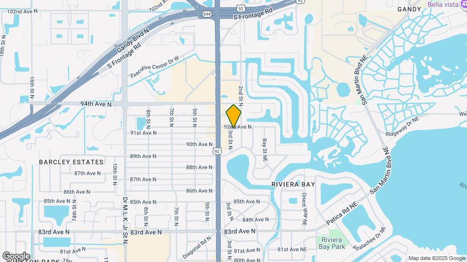 9101 3rd St N, Unit 2901 Map and Location Details