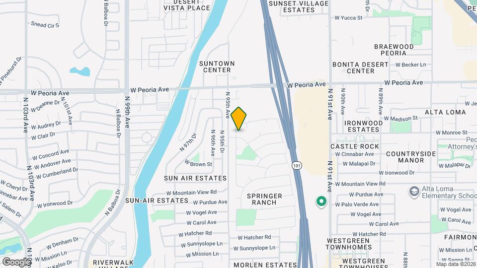 9438 W Monroe St Map and Location Details