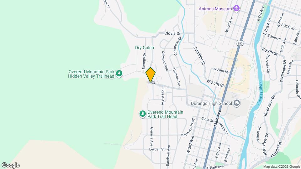 2333 N Glenisle Ave, Unit A Map and Location Details