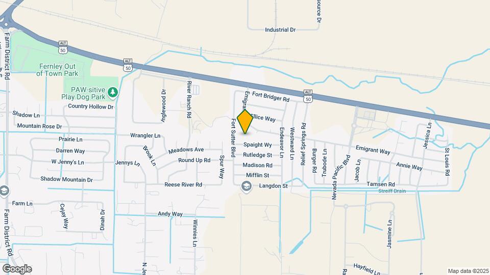 411 Wasatch Cir Map and Location Details