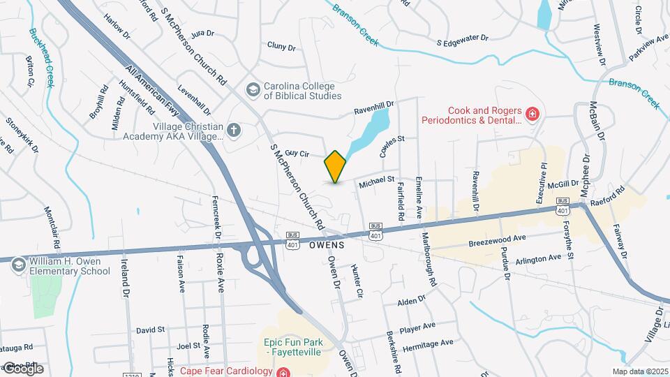 3209 Tallywood Dr Map and Location Details