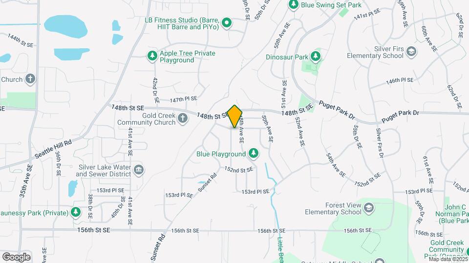 14907 47th Dr SE Map and Location Details