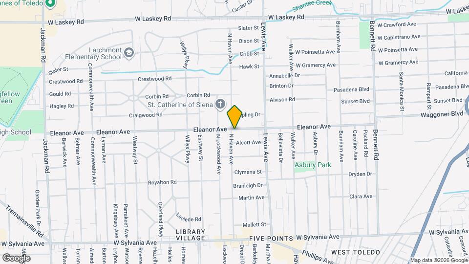 4456 N Haven Ave Map and Location Details