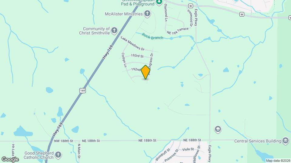 19106 Switchgrass Dr Map and Location Details