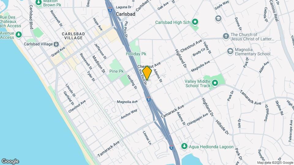 3610 Pio Pico Dr Mapa y Detalles de la Ubicación