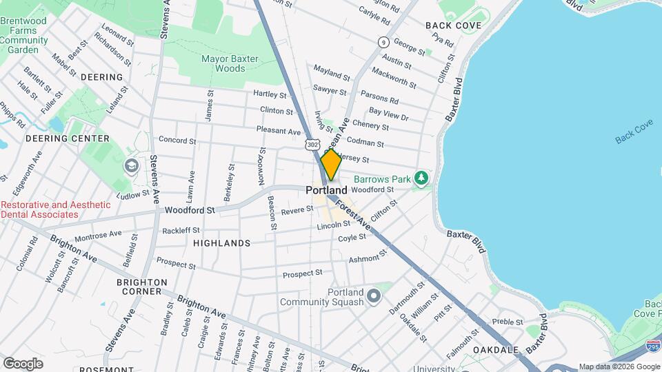 669 Forest Ave Map and Location Details