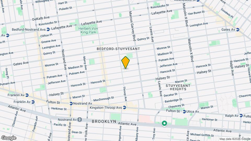 433 Jefferson avenue Mapa y Detalles de la Ubicación