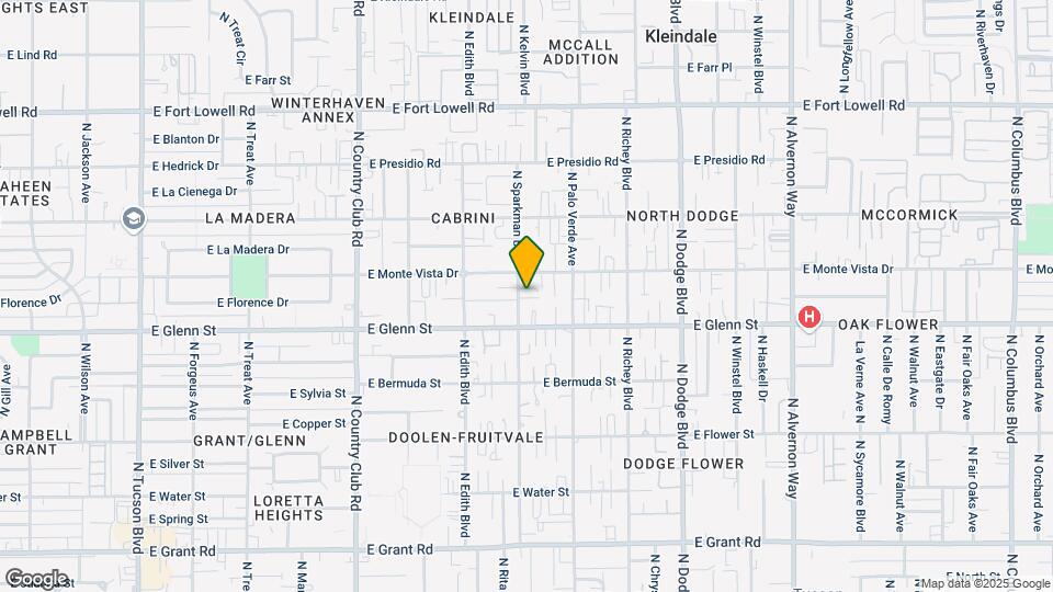 2836-2870 N Sparkman Mapa y Detalles de la Ubicación