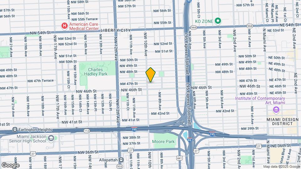940 NW 47th St Map and Location Details