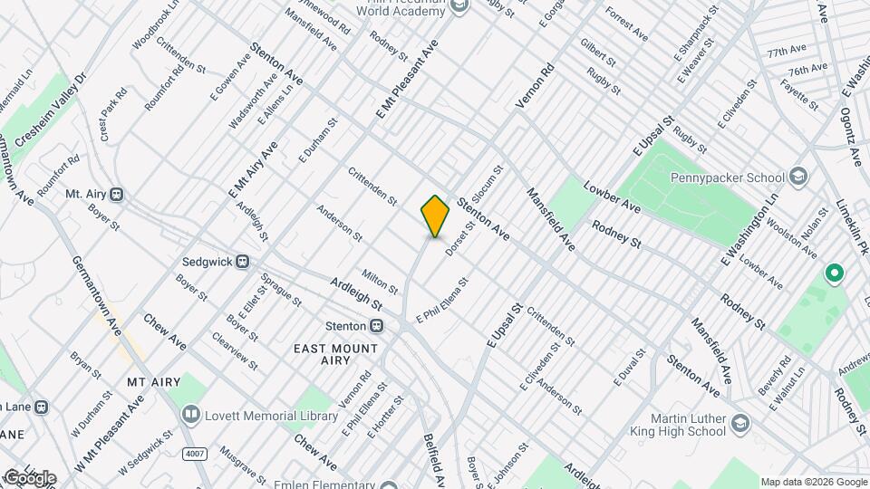 740 Vernon Rd Map and Location Details