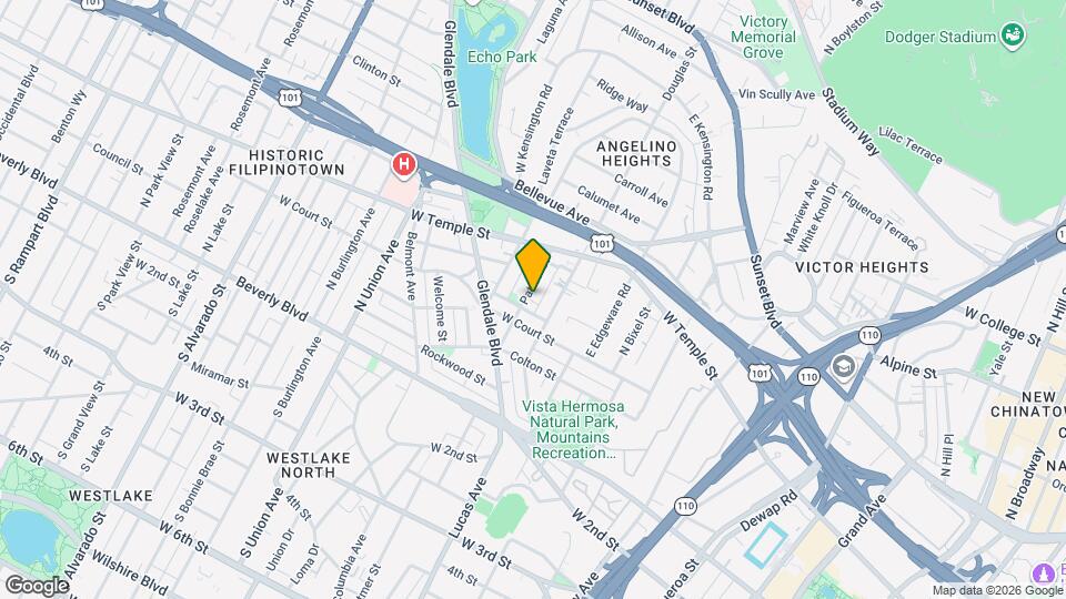 Patton Towers Mapa y Detalles de la Ubicación