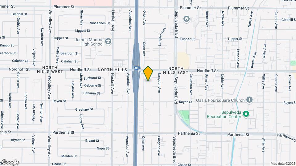 Villa Media Mapa y Detalles de la Ubicación