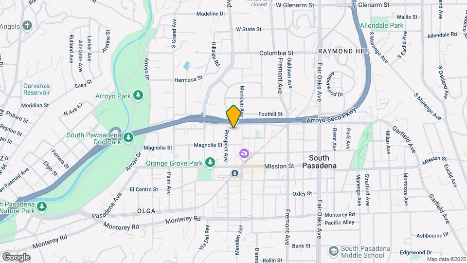 616 Prospect Ave Mapa y Detalles de la Ubicación