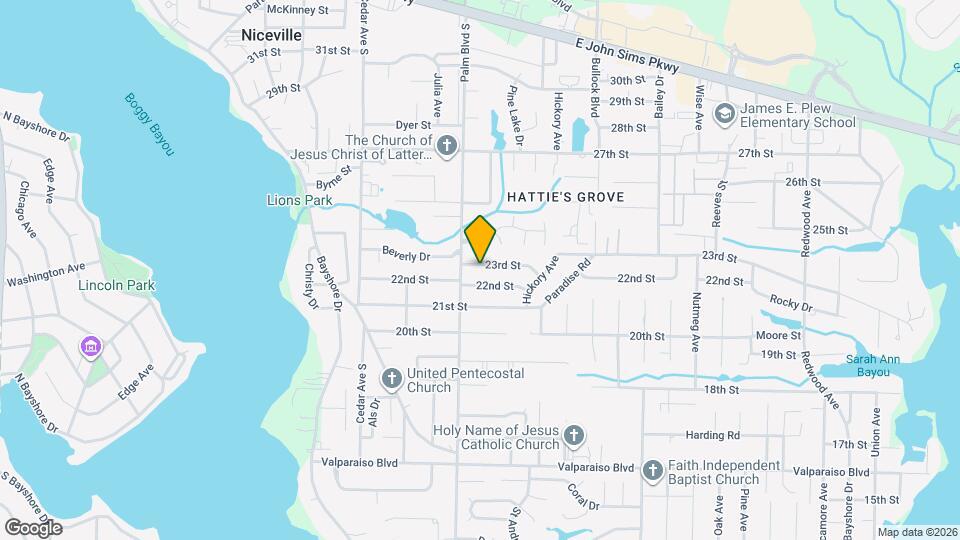 304 23rd St Map and Location Details