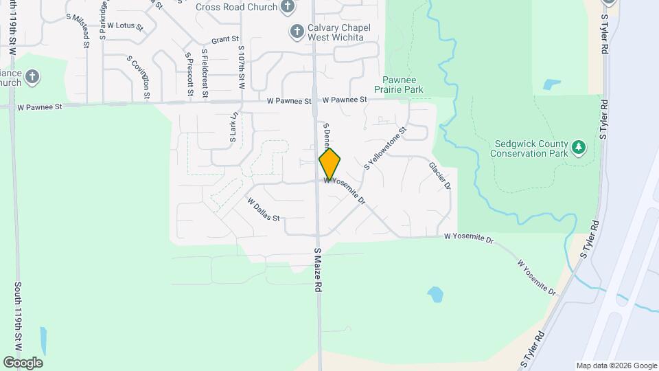 10307 W Yosemite Dr Map and Location Details