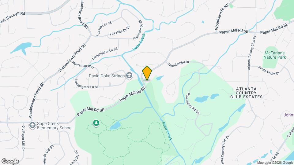 3930 Paper Mill Rd SE, Unit Garden Apartment Map and Location Details