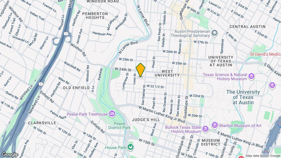 1005 W 23rd St Map and Location Details