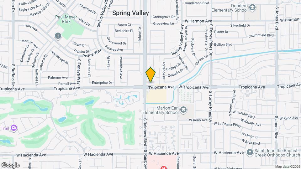 4878 Nara Vista Way Map and Location Details