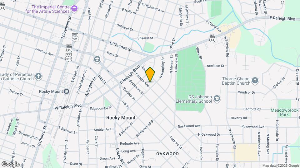 628 Eastern Ave Mapa y Detalles de la Ubicación