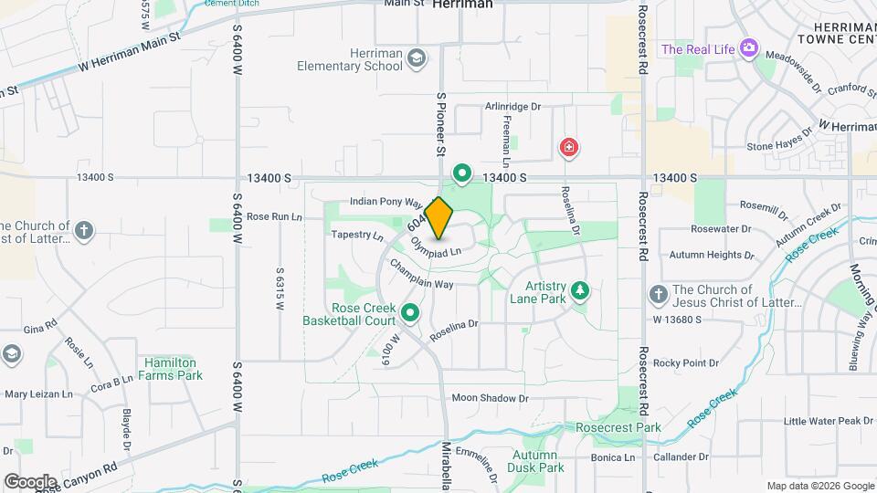 6002 W Olympiad Ln Mapa y Detalles de la Ubicación