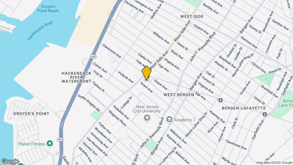 353 Claremont Ave-Unit -353A Map and Location Details