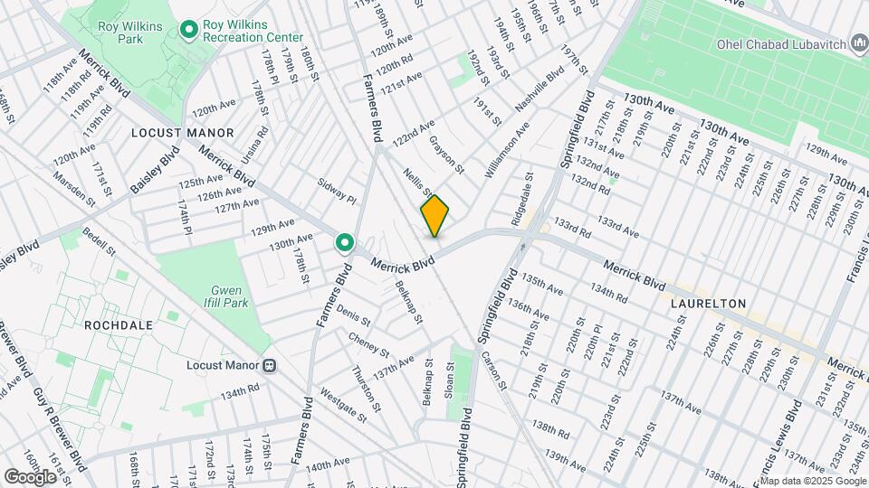 134 rd Map and Location Details