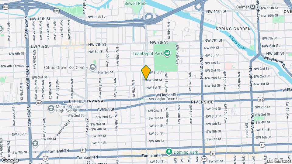 191 NW 17th Ave, Unit Apartment 3 Map and Location Details