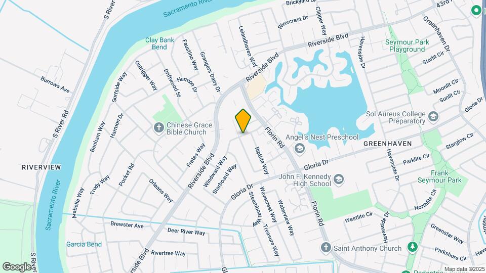 510 Windward Way Map and Location Details
