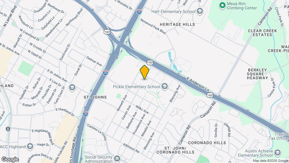 7511 Carver Ave Map and Location Details