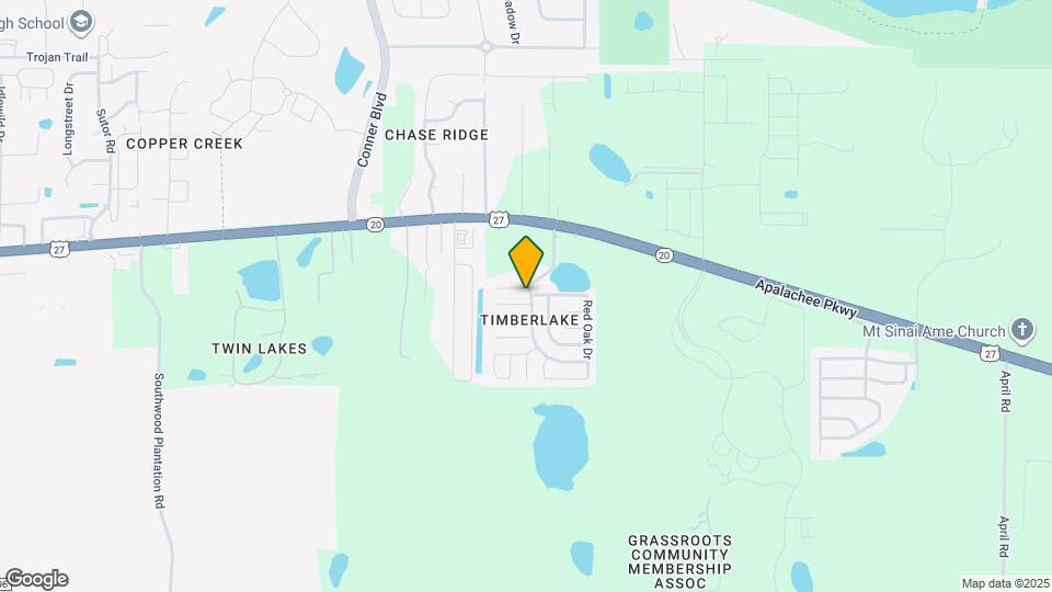 1455 Bent Willow Dr Map and Location Details